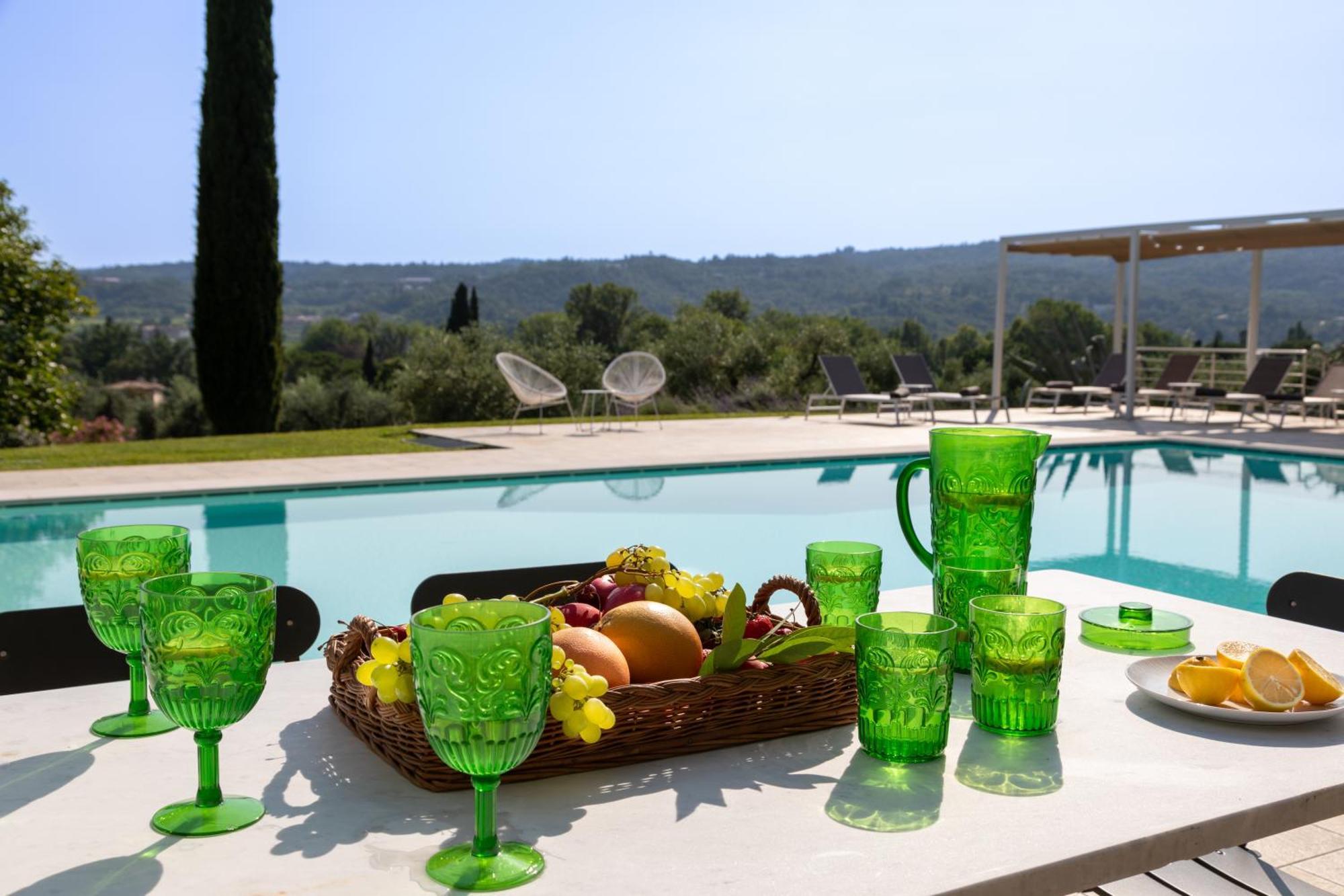 Poderi La Rocchetta Luxury Villa On The Hills Of Lake Garda San Felice del Benaco Exterior foto